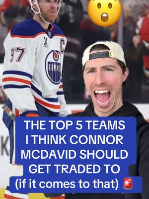 IF Connor McDavid ends up getting traded… Where do you think he should go?! 👀🤔👇 #hockey #NHL #nhlplayoffs #edmonton #oilers 