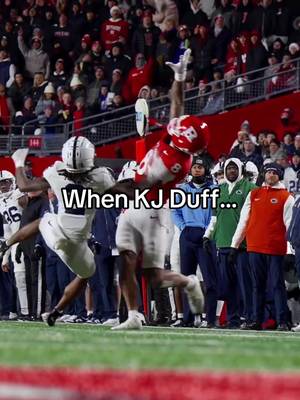 Catch of the year last year? 👀😮‍💨 @Rutgers Football @Raw Miami #kjduff #catch #omg #highlight #ot7 