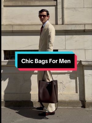 I’m tired of ugly bags. Please get a quality leather tote, flap, or bucket bag and man up #bags  #designerbags #mensbag #mensfashion #fashion 