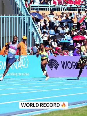 WORLD RECORD 😤 Team Jamaica 🇯🇲 storming to a mixed 4x100m world record with 39.99 🔥