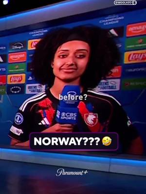"Well, you're going there now" 😭 #UWCL #UWCLToday #OLLyonnes #LilyYohannes 