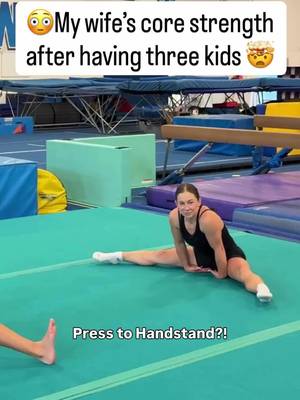 and honestly this is the least impressive thing about her shawnjohnson . See more in the most recent YouTube video #marriage #gymnastics #presshandstand #wow
