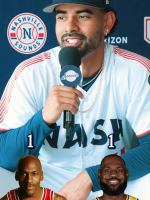 Do these guys know (basket)ball? We asked the team who the basketball GOAT is in honor of Space Jam Night ⚾🪐