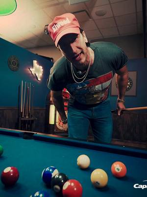 Pool shark but make it wholesome 🦈🎱 starring @Russell Dickerson @Capital One billiard hall #iHeartCountry2026