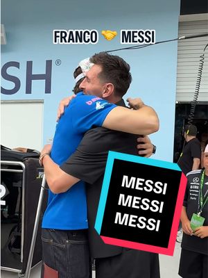 MESSI MESSI MESSI 🤩🐐 #f1 #alpinef1 #francocolapinto 