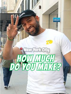 How much do you make? New York City📍 (with @Hannah)  #salarytransparentstreet #paytransparency #salarytransparency #howmuchdoyoumake