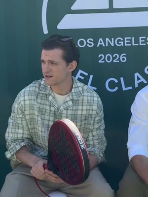This ain’t our first #BERO Padel Classic but it is for @JulianMSB! #BEROPadelClassicLA 