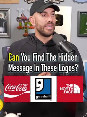 Guess The Hidden Message In These Logos! #fyp #logos #cocacola #design #secret 