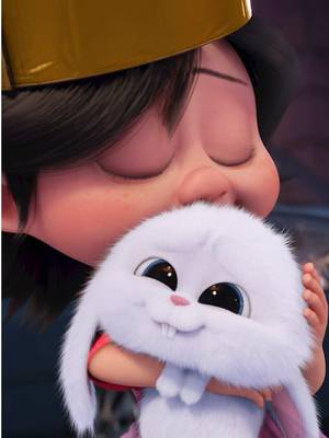 Kids will melt your heart every single time. 🐰  THE SECRET LIFE OF PETS is now playing on Netflix. #TheSecretLifeOfPets #pets #familymovienight