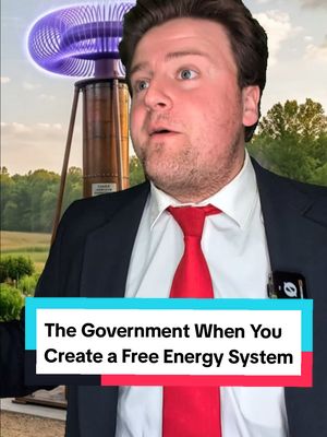 If the Energy is "Free" how do we make money? 🤔 #comedy #funny #freeenergy #nikolatesla #creatorsearchinsights 