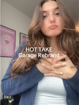 Let’s stop trying to turn all these brands into a male gaze focus… #garage #rebrand #hottake 
