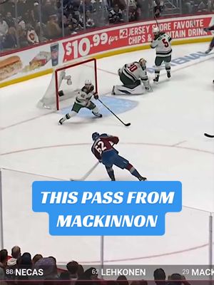 Mack to Lehky 😳 #GoAvsGo #ColoradoAvalanche #NHL #StanleyCupPlayoffs #Makar 