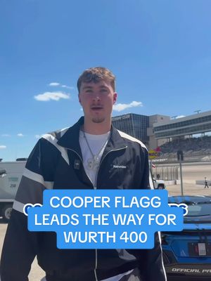 If you ain't first, you're last ☝️ #cooperflagg #nascar #racing #wurth400 