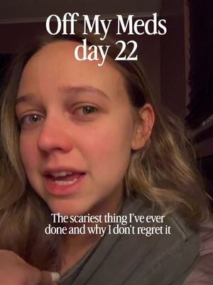And on the adverse, if your about to get on meds or scared to begin the process it can also be super healing. When I first went on Lexapro it saved me, I was no longer a shell of a human stuck in my own mind chaos, I become whole until it started to change about 3 years in.  (THIS IS BY NO MEANS MEDICAL ADVICD, talk to your doctor and always wean off slowly!) I felt it no longer was healing what I needed it to heal which was deeper issues of adhd.  Now I’m on a journey to find myself and get to the root problems all over again! I’m 30 years old, and it feels shocking to just find out I have adhd in some form and how I can now use it as a tool instead of a burden I don’t know what to do with.   Hopes this helps anyone going through the same ❤️ #MentalHealth #lexapro #anxiety #creatorsearchinsights 