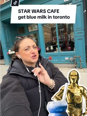 Star Wars blue milk in Toronto! 📍 Grand Order of Divine Sweets @Grand Order of Divine Sweets #maythe4thbewithyou #starwars #starwarsday #starwarsfan #starwarsgalaxysedge 