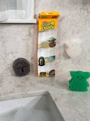 May The 4th Be With You 🌟 Find these STAR WARS: THE MANDALORIAN™ shaped Scrub Daddy sponges at @Sam’s Club today! #scrubdaddy #mandalorian #disneyhome 