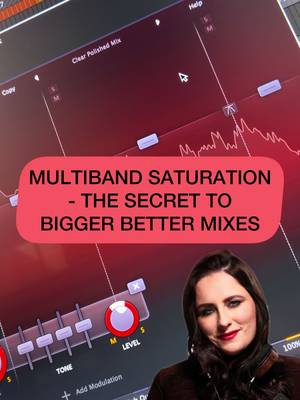 If your mixes are sounding flat, a bit amateurish, then try multiband saturation on your master! Saturation brings out something called harmonics - think of the harmonics as extra details in the sound that can't be heard. Saturation uncovers them. Extra detail = a bigger, weighty sound full of richness and vigour.  pack -------- 👋 Visit www.aubreywhitfield.com/store or the link in my bio where you will find: ◾️Online Courses in Producing and Mixing ◾️A collection of mixing and mastering masterclasses ◾️Preset Packs for your favourite plugin ◾️My mix template in Logic Pro, Ableton & FL Studio ◾️Pre-made Plugin Mixing Chains ◾️EQ frequency guides ◾️Some freebies! ◾️Plus more.... #musicproducer #mixingengineer #mixingmusic #mixingandmastering #mixingtips 