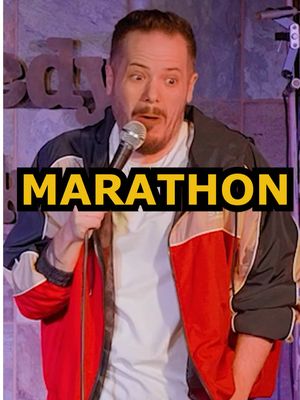 Marathon #funny #jokes #crowdwork #standupcomedy 