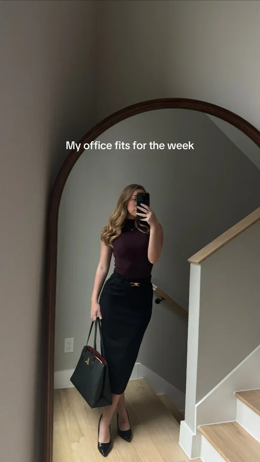 These are office fits on a budget, where do you get your office clothes from? @ZARA @Amazon Fashion @Gap @Fashion Nova @Ann Taylor @Nordstrom @EXPRESS #corporatefits #workoufits #workfashion #corporatelife 