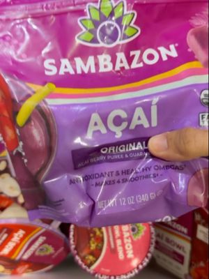 From a surf trip in Brazil ➡️ your blender at home 💜🫐 Since 2000, we’ve been bringing Açaí to the US, making it easy to blend smoothies, bowls, and more right from your freezer. What started as a discovery is now your go-to routine ✨ #SAMBAZON #Açaí