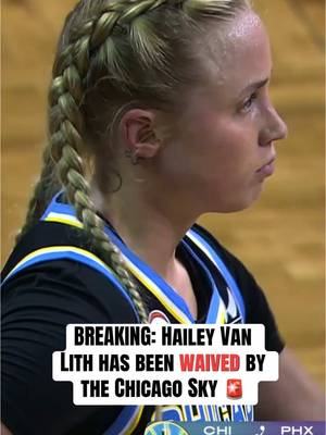 Chicago has waived Van Lith, who was their 11th overall pick in 2025. #WNBA #basketball #womensbasketball 