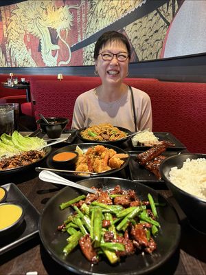 Mom’s first time at @pfchangs and everything we tried!  #PFChangsPartner