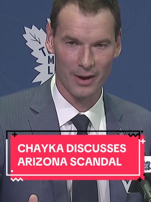 Incoming Leafs' GM John Chayka discusses the combine testing scandal from his time as GM of the Arizona Coyotes.