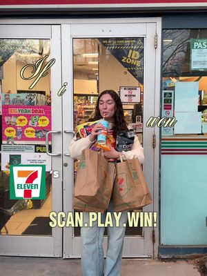 if i won scan.play.win… there would be signs 👀 @7ElevenCanada ‘s SCAN.PLAY.WIN! is on now until August 25, 2026 and it’s actually so easy : buy anything, scan the 7 Eleven app, play, and you could win instantly there are up to 5,000 prizes every single day (!!) like free snacks, drinks  and if you grab certain items you can unlock extra plays + a chance to win bigger prizes like $10,000 or tickets to the biggest soccer game of the summer download the app before you go and let me know what you win 🫶 #711ScanPlayWin #7ElevenPartner #ad  