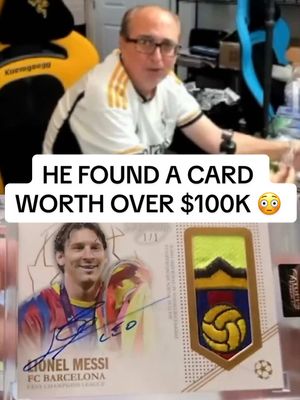 LIFETIME pull right here 🤯 #topps #futbol #tradingcards @Fanatics Collect #messi 