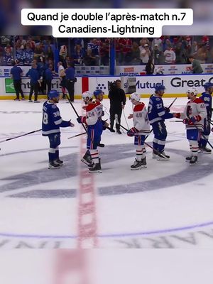 Quand je double l’après-match n.7 Canadiens-Lightning #doublage #gohabsgo #humour #hockey 