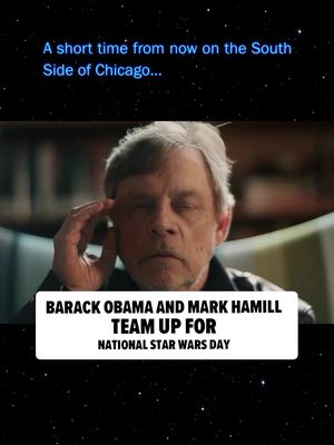 🐐🤝 Barack Obama and Mark Hamill Team Up For National Star Wars Day... 🎥: Obama Foundation