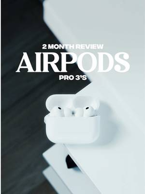 What it’s been like using the AirPods Pro 3 for the past 2 months… #apple #airpodspro #airpodspro3 #Tech #airpods 