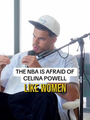 The is insane #celinapowell #fyp #NBA #michaelporterjr #steiny 