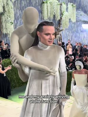 Feeling really seen by #JordanRoth at the #MetGala. 