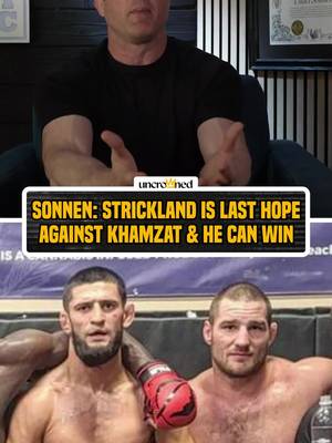 Chael Sonnen believes Sean Strickland has a real chance of beating Khamzat Chimaev 🔮 #HelwaniShow #UFC328
