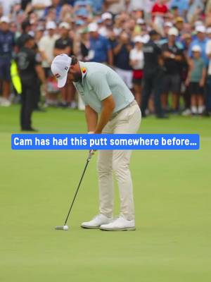 Same putt. Same champion. 📈🏆