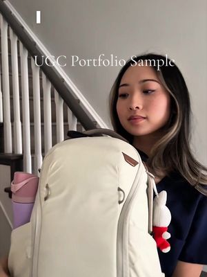 Demo UGC Concept for Peak Design📸 #ugc #ugccreator #Tech #backpack #nurse 