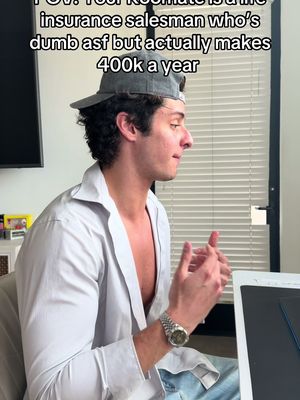 Lowkey to highkey no risk involved 💯 #lifeinsurance #salesbro #comedy 