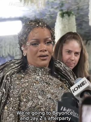 #Rihanna tells THR "there's only one afterparty"—and it's #Beyoncé and #JayZ's. #MetGala
