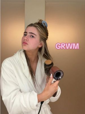 GRWM for a day in LA using my saviourrrr the new @Dyson ANZ Supersonic Travel 👱🏼‍♀️✨🤏🏼ad #DysonBeauty #SupersonicTravel