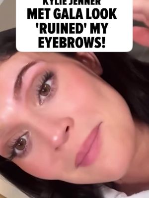 Kylie Jenner might be regretting her no eyebrow Met Gala look 'cause she says her brows are now ruined! The makeup connoisseur documented her glam squad trying to dye her eyebrows back to black after she opted to bleach them to go with her custom Schiaparelli gown Monday night. 👀