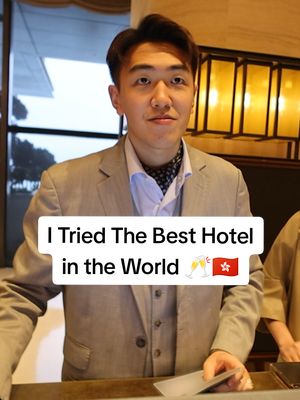I Tried The Best Hotel in the World 🥂🇭🇰 #best #hotels #hongkong #china #travel 