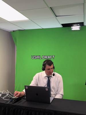 a little BTS from the USHL Draft #ushl #draftday 