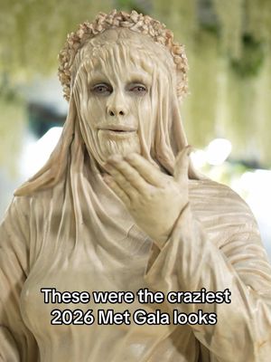 These 2026 #MetGala looks were WILD. 