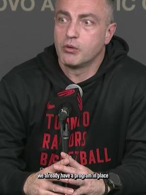 “Our 905 program is part of the program. It’s part of the bigger picture.” 🤝 @Raptors 905 