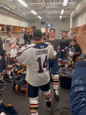 Crombie placing the puck after last nights game seven win  #ohl #playoffs #giddyup 