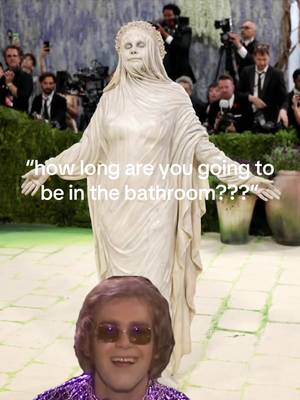 watching the met gala liiiike 😂😭😂