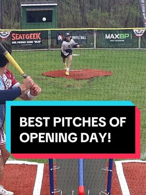 Best Pitches of 2026 Opening Day! 💫 #mlw #wiffle #wiffleball #baseball #majorleaguewiffle