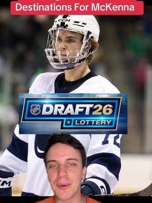 My ranking of potential McKenna destinations!!! #NHL #Hockey #GavinMcKenna #NHLDraft #NHLDraftLottery  