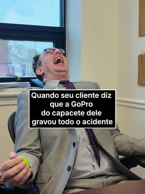 O sonho de todo advogado de acidentes! Não tem nada melhor do que ouvir que o cliente tem a prova irrefutável do que aconteceu. Quando a GoPro registra cada detalhe, o caminho para a justiça fica muito mais claro e rápido!  Se você sofreu um acidente, se machucou no trabalho ou está enfrentando o processo de imigração, você merece ter alguém ao seu lado. Nós ajudamos pessoas reais a atravessar alguns dos momentos mais difíceis da vida. Nossas consultas são sempre GRATUITAS, e nós estamos aqui para ouvir você. 📲 Envie uma mensagem ou ligue para 617-245-8090 e agende sua consulta gratuita hoje mesmo. #AcidenteDeMoto #ProvasJuridicas #DireitoDoTrabalho #GoProHero #BrooksLaw